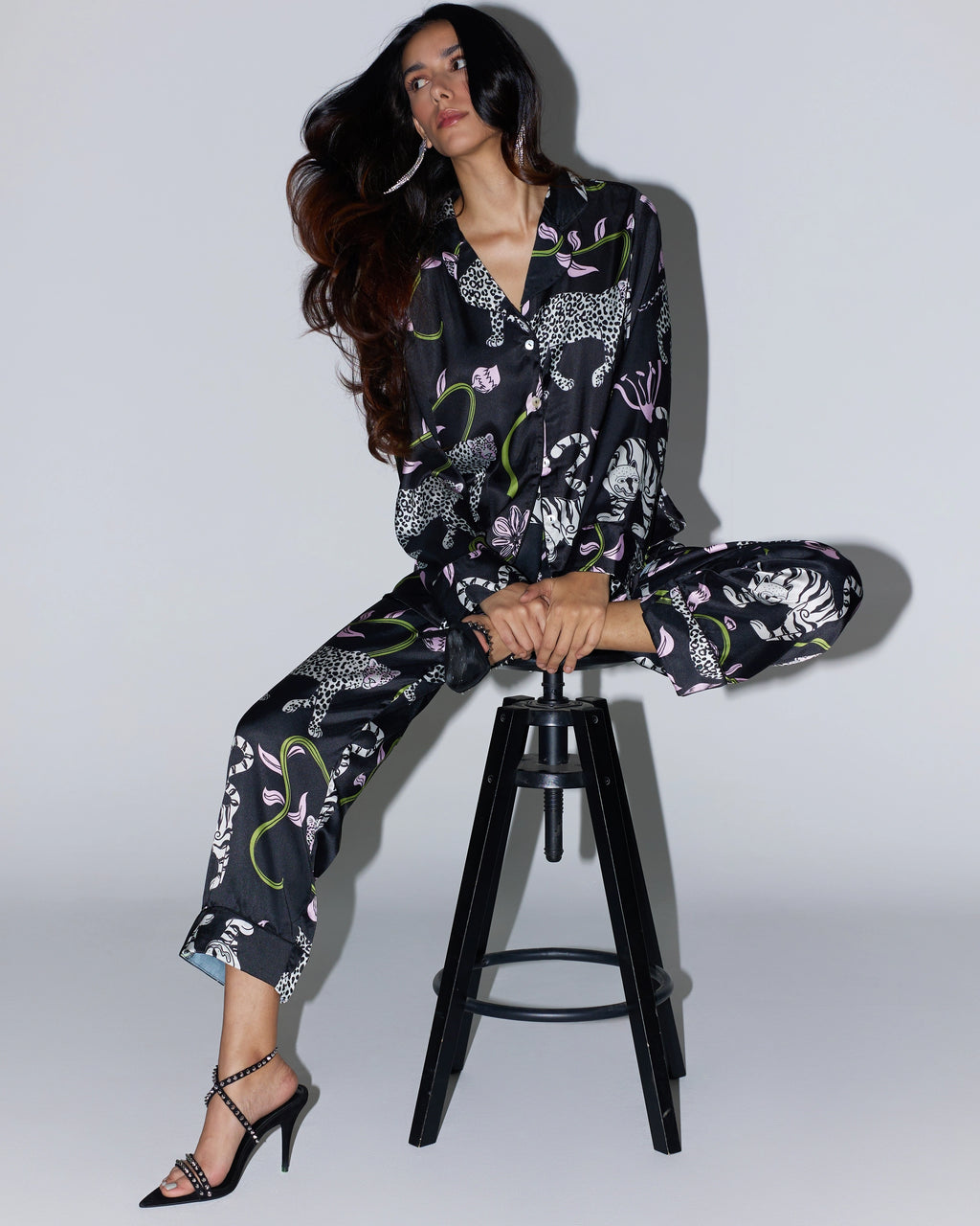 The Cheetah Pyjama set