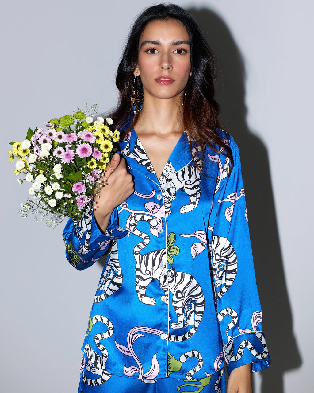 The Blue Tiger Pyjama Set