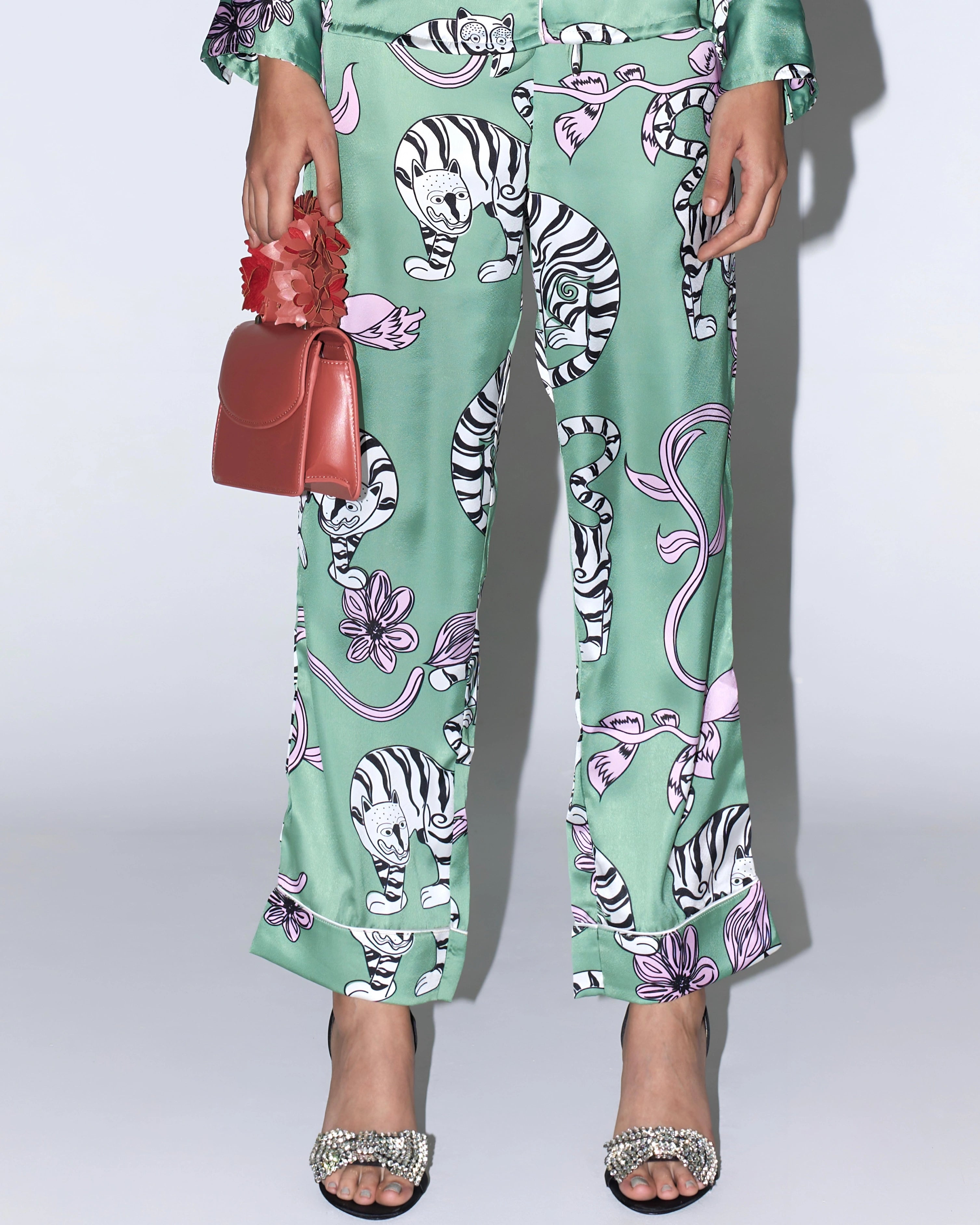 The Sage Tiger Pyajama Set