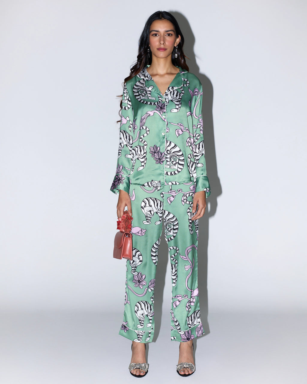 The Sage Tiger Pyajama Set